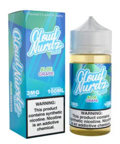 Aloe Grape Iced – Cloud Nurdz Freebase – 100mL