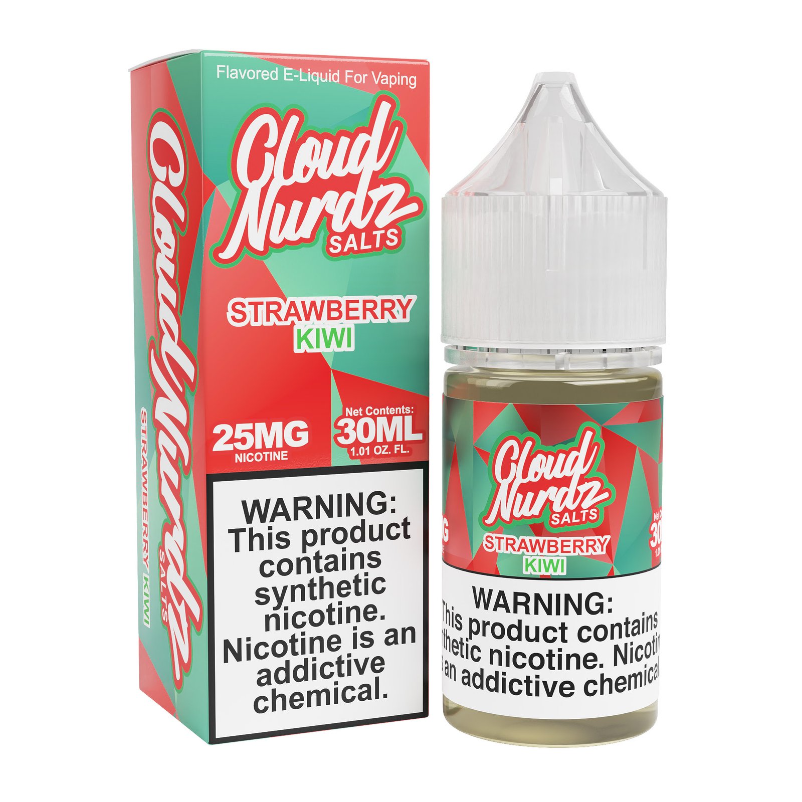 Strawberry Kiwi – Cloud Nurdz Salts – 30mL