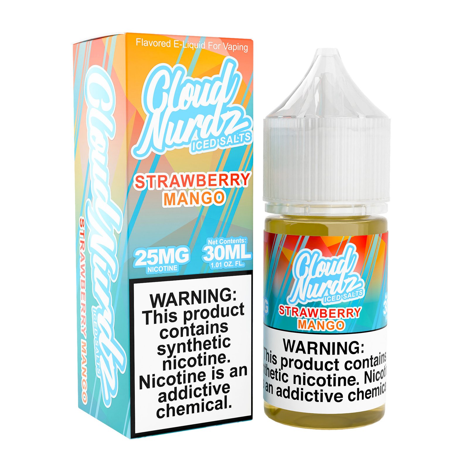 Strawberry Mango Iced Cloud Nurdz Salts